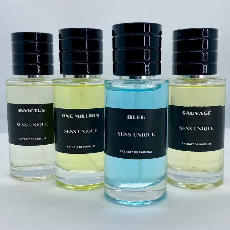Pack x 4 Parfums (Le 4émé GRATUITE) Génériques Sauvage + Invictus + Bleu + One Million