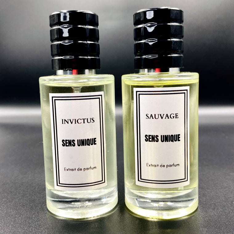 Pack x 2 Parfums 50ml Génériques : Invictus+Sauvage